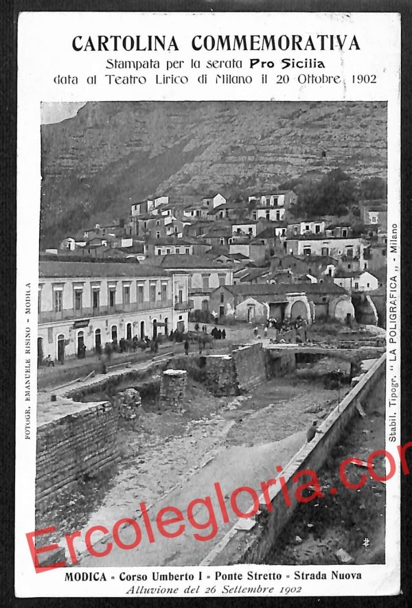 ah9140 - CARTOLINA D'EPOCA - Ragusa Provincia - Modica