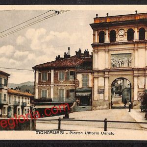 ai9001 - CARTOLINA D'EPOCA - Torino Provincia -  Moncalieri