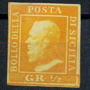 P2968 E - SICILIA SASS. NR. 2 SECONDA TAVOLA CARTA DI PALERMO NUOVO TL,