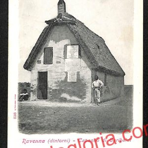 ah9172 - CARTOLINA D'EPOCA - Ravenna Città - Capanno di Garibaldi