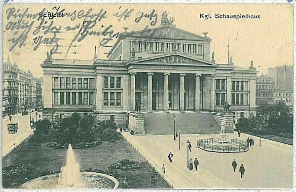 24873   Ansichtskarten VINTAGE POSTCARD: GERMANY - BERLIN 1915