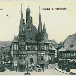 33174   Ansichtskarten VINTAGE POSTCARD: GERMANY - Wernigerode 1908