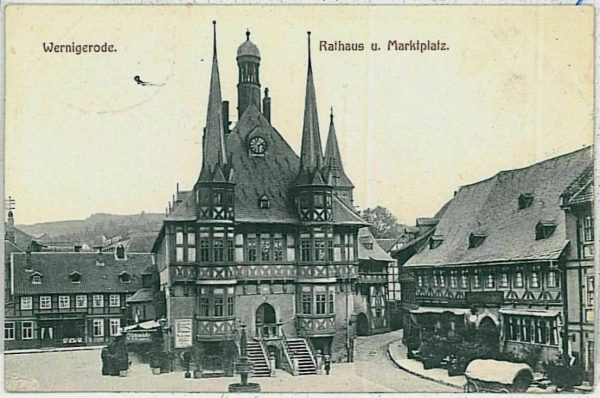 33174   Ansichtskarten VINTAGE POSTCARD: GERMANY - Wernigerode 1908