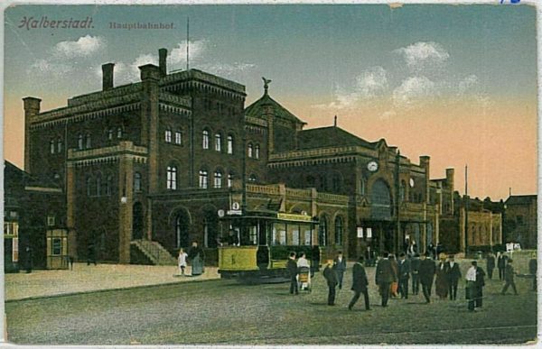 33175   Ansichtskarten VINTAGE POSTCARD: GERMANY -  Halberstadt - TRAM
