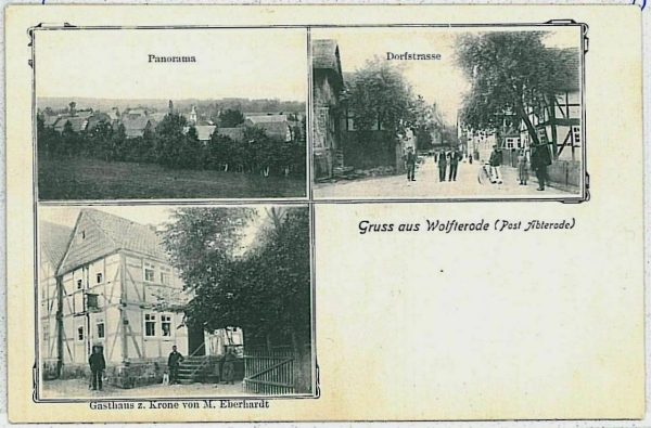 33152   Ansichtskarten VINTAGE POSTCARD: GERMANY - GRUSS AUS  WOLFTERODE