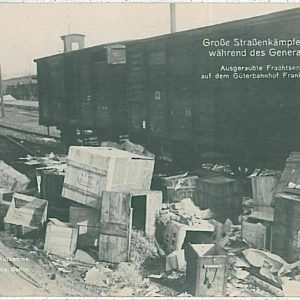 25906  Ansichtskarten VINTAGE POSTCARD: GERMANY - BERLIN : TRAIN CRASH : NICE!