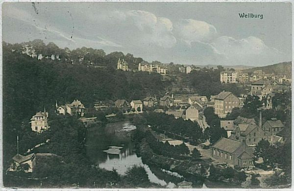 33144  Ansichtskarten VINTAGE POSTCARD: GERMANY -  Weilburg  1915