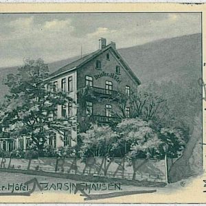 33168  Ansichtskarten VINTAGE POSTCARD: GERMANY - Barsinghausen - DEISTER HOTEL