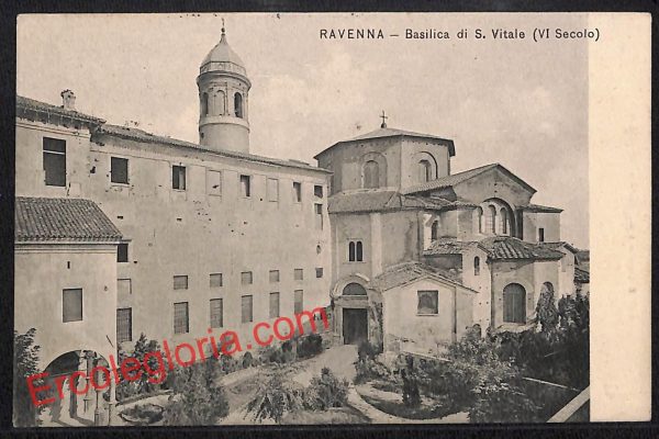 ah9202 - CARTOLINA D'EPOCA - Ravenna Città - Basilica di S. Vitale