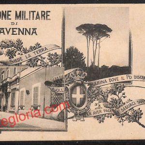 ah9203 - CARTOLINA D'EPOCA - Ravenna Città - Divisione Militare di Ravenna