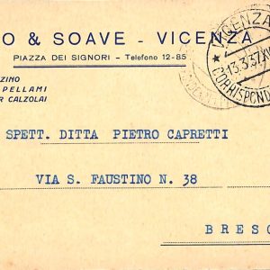ab4030 -  CARTOLINA  D'EPOCA - Vicenza
