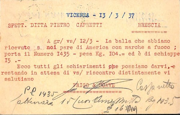 ab4030 -  CARTOLINA  D'EPOCA - Vicenza - immagine 2