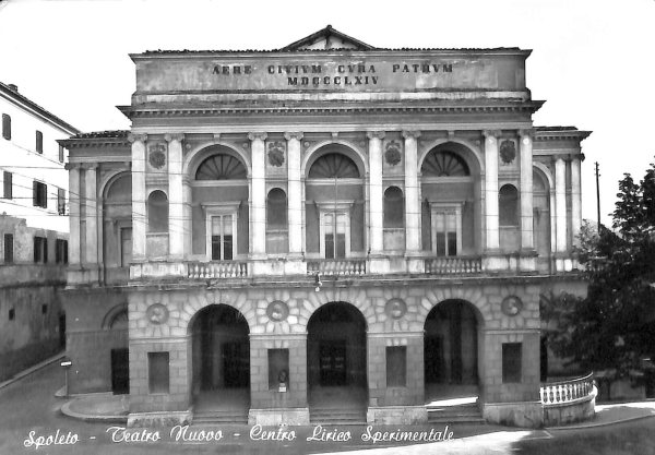 ac2953 - CARTOLINA  D'EPOCA - Perugia Provincia - SPOLETO  1962