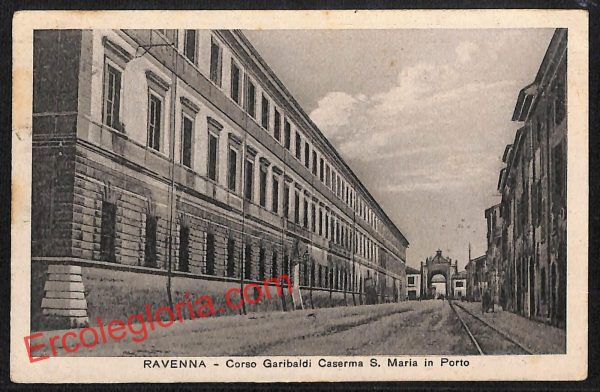 ah9204 - CARTOLINA D'EPOCA - Ravenna Città - Caserma S. Maria in Porto