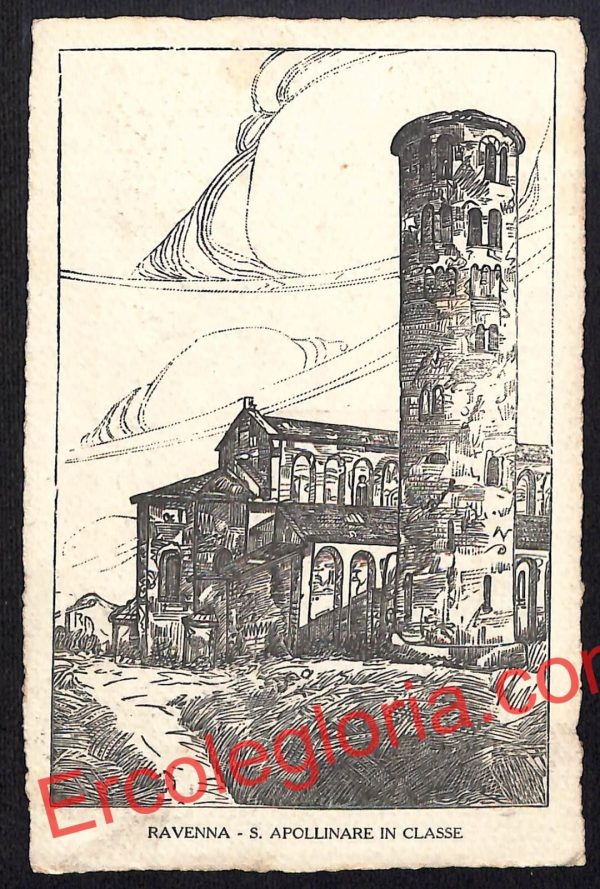 ah9206 - CARTOLINA D'EPOCA - Ravenna Città - S. Apollinare in Classe