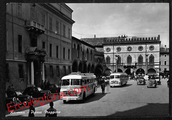 ah9207 - CARTOLINA D'EPOCA - Ravenna Città - Piazza Maggiore
