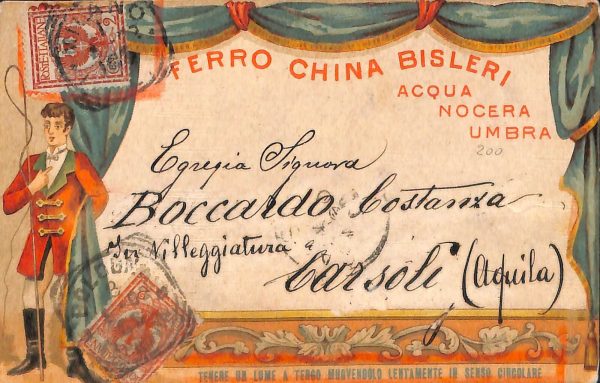 ac2844 - CARTOLINA  D'EPOCA - Perugia Provincia - NOCERA UMBRA  1902