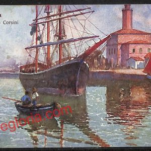 ah9209 - CARTOLINA D'EPOCA - Ravenna Città - Porto Corsini