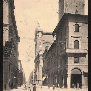 ae2030 - CARTOLINA  D'EPOCA - Bologna Città - Via dell' Indipendenza