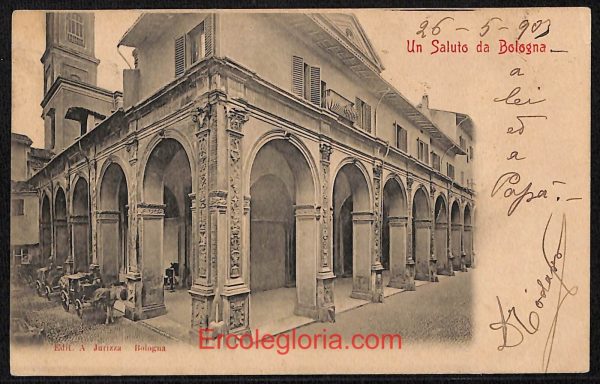 ae2032 - CARTOLINA  D'EPOCA - Bologna Città - 1903