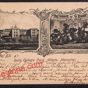 ai9013 - CARTOLINA D'EPOCA - Torino Provincia -  Moncalieri