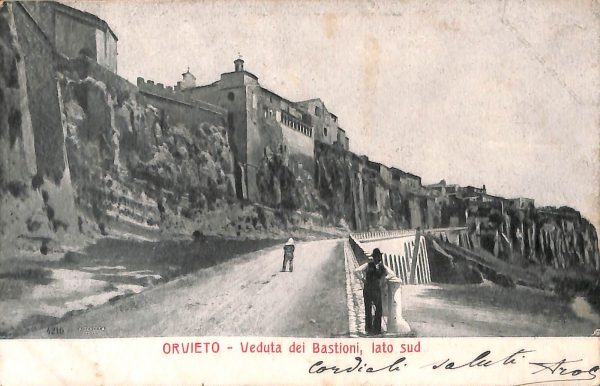 ac2853 - CARTOLINA  D'EPOCA - Perugia Provincia - ORVIETO  1904