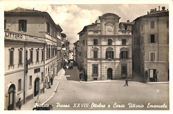 ac2969- CARTOLINA  D'EPOCA - Perugia Provincia - SPOLETO