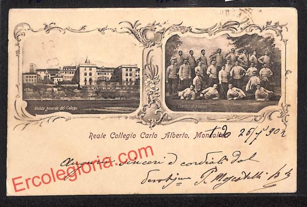 ai9020 - CARTOLINA D'EPOCA - Torino Provincia -  Moncalieri