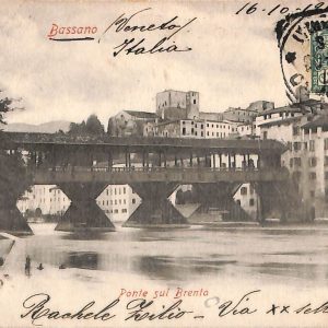 ab4038 -  CARTOLINA  D'EPOCA - Vicenza  Provincia  -  Bassano 1903