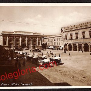 ah6484 - CARTOLINE  D'EPOCA - Pesaro Città - Piazza Vittorio Emanuele