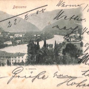 ab4041 -  CARTOLINA  D'EPOCA - Vicenza  Provincia  -  Bassano 1900