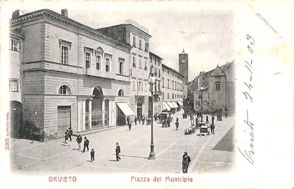 ac2864 - CARTOLINA  D'EPOCA - Perugia Provincia - ORVIETO  1903
