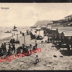 ah6490 - CARTOLINE  D'EPOCA - Pesaro Città - Spiaggia