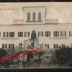ah6492 - CARTOLINE  D'EPOCA - Pesaro Città - Scuola di Agricoltura