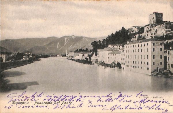 ab4052 -  CARTOLINA  D'EPOCA - Vicenza  Provincia  -  Bassano 1905