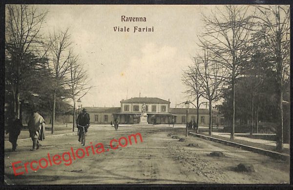 ah9212 - CARTOLINA D'EPOCA - Ravenna Città - Viale Farini