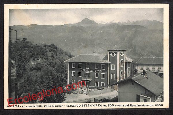 ai9025 - CARTOLINA D'EPOCA - Torino Provincia -  Meana