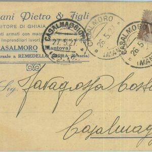 85794 - CARTOLINA d'Epoca -  MANTOVA provincia - CASALMORO 1927