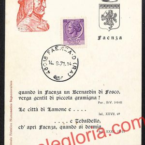 ah9214 - CARTONCINO D'EPOCA - Ravenna Città