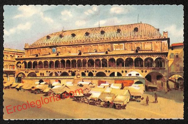 ah4055 - CARTOLINA D'EPOCA - Padova Città - Palazzo della Ragione