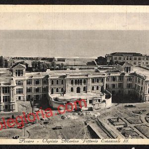 ah6499 - CARTOLINE  D'EPOCA - Pesaro Città - Ospizio Marino