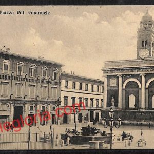 ah6501 - CARTOLINE  D'EPOCA - Pesaro Città - Piazza Vittorio Emanuele