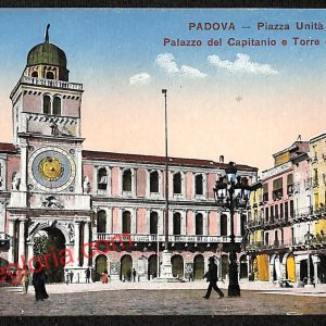ah4060 - CARTOLINA D'EPOCA - Padova Città - Palazzo del Capitanio