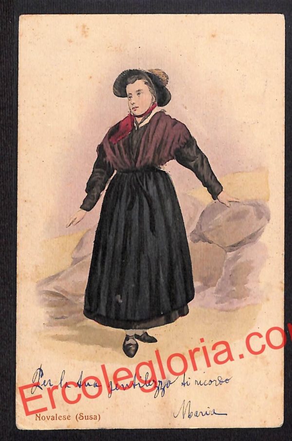 ai9030 - CARTOLINA D'EPOCA - Torino Provincia -  Novalese