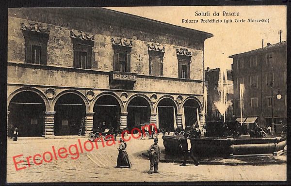 ah6508 - CARTOLINE  D'EPOCA - Pesaro Città - Palazzo Prefettizio