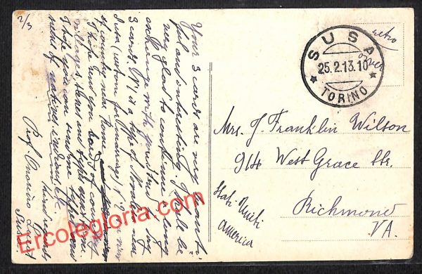 ai9031 - CARTOLINA D'EPOCA - Torino Provincia -  Novalesa - immagine 2