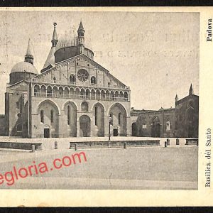 ah4070 - CARTOLINA D'EPOCA - Padova Città - Basilica del Santo