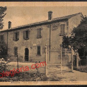 ah9230 - CARTOLINA D'EPOCA - Ravenna Provincia - Alfonsine