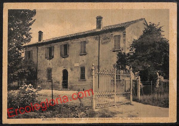 ah9230 - CARTOLINA D'EPOCA - Ravenna Provincia - Alfonsine
