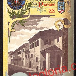 ah6511 - CARTOLINE  D'EPOCA - Pesaro Città - Distretto Militare di Pesano